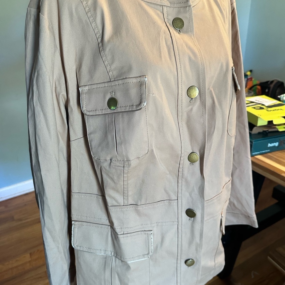 Loft Plus Twill Utility Jacket